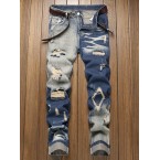 Slim Fit Ripped Jean...