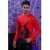 Men's Halloween Miko Print Long Sleeve Knit T-shirt