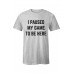 Gray I PAUSED MY GAME TO BE HERE Short Sleeve Men's T Shirt