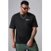 Black EMBRACE DEFINITELY Drop Sleeve Men's Oversized Tee