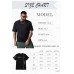 Black EMBRACE DEFINITELY Drop Sleeve Men's Oversized Tee