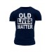 Blue Old Lives Matter Funny Sarcastic Humor Men's T-Shirt