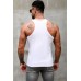 White American Flag Figure Print Men's Tank Top